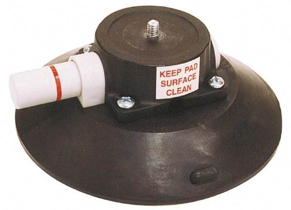 Woods Power-Grip - 70 Lb. Capacity Vacuum Mount Lifter - 6 Inch Diameter Aluminum Cup and 1/4-20 x 1/4 Inch Length Stud Mount - Apex Tool & Supply