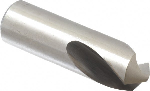 Cleveland - 3/4" Body Diam, 118°, 2-1/4" OAL, High Speed Steel Spotting Drill - Apex Tool & Supply