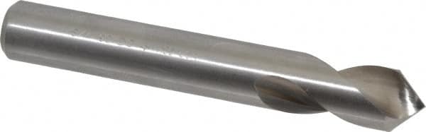 Cleveland - 3/4" Body Diam, 90°, 5" OAL, High Speed Steel Spotting Drill - Apex Tool & Supply