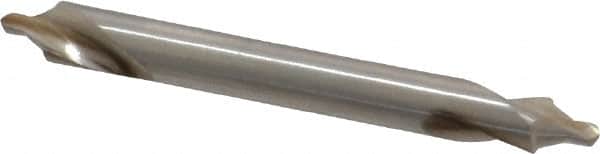 Cleveland - #11 Bell Cut 60° Incl Angle High Speed Steel Combo Drill & Countersink - Apex Tool & Supply