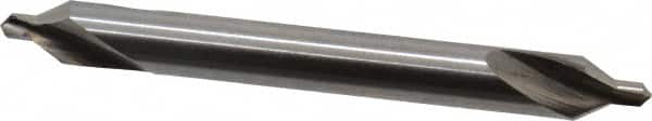 Cleveland - #2 Plain Cut 60° Incl Angle High Speed Steel Combo Drill & Countersink - Apex Tool & Supply