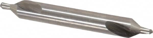 Cleveland - #3 Plain Cut 60° Incl Angle High Speed Steel Combo Drill & Countersink - Apex Tool & Supply