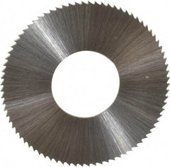 Controx - 1-1/4" Diam x 0.0313" Blade Thickness x 1/2" Arbor Hole Diam, 80 Tooth Slitting & Slotting Saw - Arbor Connection, Right Hand, Uncoated, M2 High Speed Steel, Concave Ground - Apex Tool & Supply