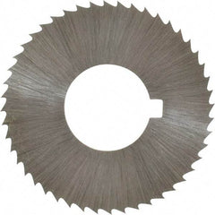 Controx - 1-1/4" Diam x 0.04" Blade Thickness x 1/2" Arbor Hole Diam, 48 Tooth Slitting and Slotting Saw - Arbor Connection, Right Hand, Uncoated, Cobalt, Concave Ground, Contains Keyway - Apex Tool & Supply