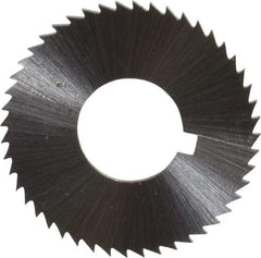Controx - 1-1/4" Diam x 0.0469" Blade Thickness x 1/2" Arbor Hole Diam, 48 Tooth Slitting and Slotting Saw - Arbor Connection, Right Hand, Uncoated, Cobalt, Concave Ground, Contains Keyway - Apex Tool & Supply