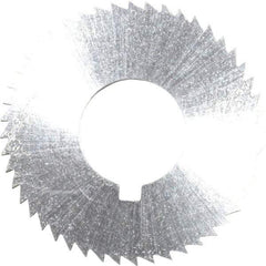 Controx - 1-1/4" Diam x 1/16" Blade Thickness x 1/2" Arbor Hole Diam, 48 Tooth Slitting and Slotting Saw - Arbor Connection, Right Hand, Uncoated, Cobalt, Concave Ground, Contains Keyway - Apex Tool & Supply
