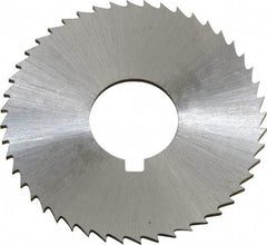 Controx - 1-1/2" Diam x 0.0469" Blade Thickness x 1/2" Arbor Hole Diam, 48 Tooth Slitting and Slotting Saw - Arbor Connection, Right Hand, Uncoated, Cobalt, Concave Ground, Contains Keyway - Apex Tool & Supply