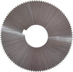 Controx - 1-3/4" Diam x 0.0938" Blade Thickness x 1/2" Arbor Hole Diam, 56 Tooth Slitting and Slotting Saw - Arbor Connection, Right Hand, Uncoated, Cobalt, Concave Ground, Contains Keyway - Apex Tool & Supply