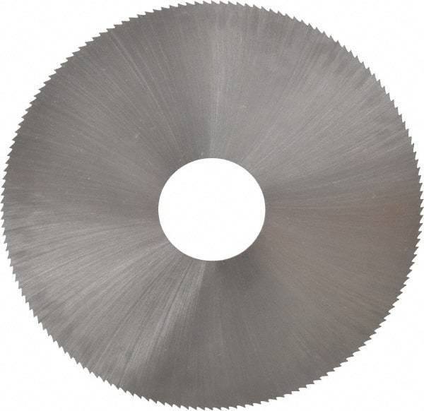 Controx - 4" Diam x 0.02" Blade Thickness x 1" Arbor Hole Diam, 160 Tooth Slitting and Slotting Saw - Arbor Connection, Right Hand, Uncoated, Cobalt, Concave Ground - Apex Tool & Supply