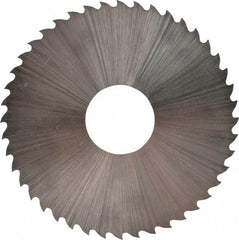 Controx - 1-3/4" Diam x 0.0313" Blade Thickness x 1/2" Arbor Hole Diam, 44 Tooth Slitting & Slotting Saw - Arbor Connection, Right Hand, Uncoated, M2 High Speed Steel, 15° Rake, Concave Ground - Apex Tool & Supply
