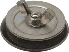 Cooper B-Line - 1/2" Conduit, 4X NEMA Rated, Electrical Enclosure Stainless Steel Hole Seal - UL Listed, Includes Oil-Resistant Gasket, Plated Stud & Wing Nut - Apex Tool & Supply