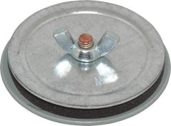 Cooper B-Line - 1-1/4" Conduit, 4, 12, 13, 3R NEMA Rated, Electrical Enclosure Steel Hole Seal - ANSI 61/UL Listed, Includes Oil-Resistant Gasket, Plated Stud & Wing Nut - Apex Tool & Supply
