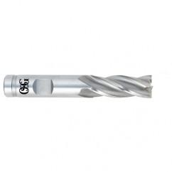 1/2 x 1/2 x 1 x 3 Fl Router Carbide End Mill - Bright - Apex Tool & Supply