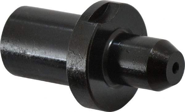 Gibraltar - 0.5293" Nose Diam, 11/16" Nose Length, 1-1/8" Collar Diam, Slip Fit Round Straight Locating Pin - Low Carbon Steel, 3/4" Tail Diam, 1-15/16" OAL, +0.0000" Tolerance - Apex Tool & Supply