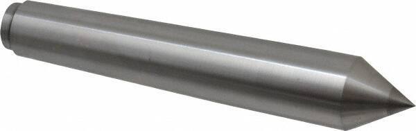 Riten - 1-1/4" Head Diam, Carbide-Tipped Steel Standard Point Solid Dead Center - Jarno 10 Taper, 1-1/4" Point Diam, 2" Point Length, 7-1/2" OAL - Apex Tool & Supply