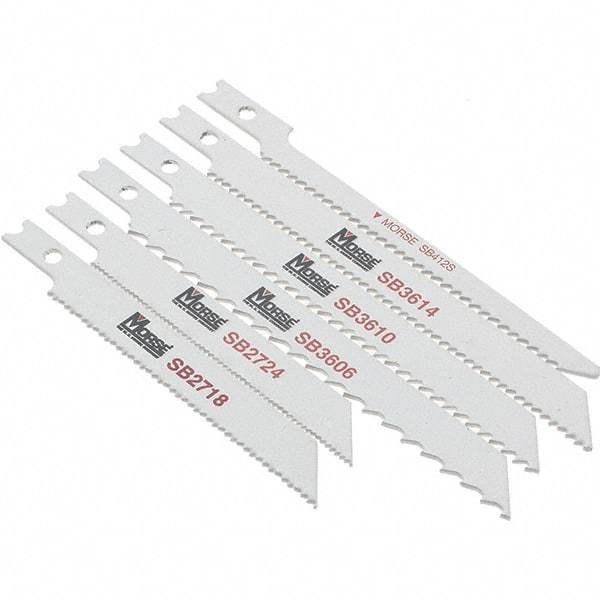 M.K. MORSE - Jig Saw Blade Sets Blade Material: Bi-Metal Minimum Blade Length (Inch): 3 - Apex Tool & Supply