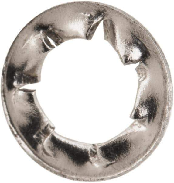 Value Collection - M3 Screw, 3.2mm ID, Stainless Steel Internal Tooth Lock Washer - 6mm OD, Uncoated, Grade 18-8 & Austenitic A2 - Apex Tool & Supply