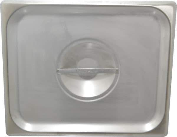 VOLLRATH - 12.8" Long x 10.4" Wide, Rectangular Stainless Steel Lid - Use with Food Pan - Apex Tool & Supply