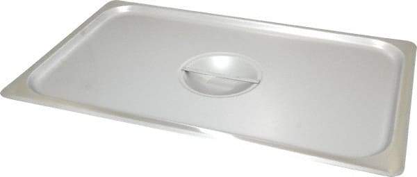 VOLLRATH - 20.8" Long x 12.8" Wide, Rectangular Stainless Steel Lid - Use with Food Pan - Apex Tool & Supply
