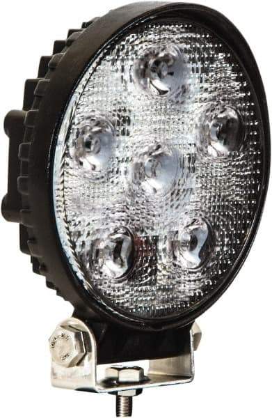 Buyers Products - 12 to 24 Volt, Clear Flood Beam Light - 1.5 Amps, 1,350 Lumens, 6 LED Lamp - Apex Tool & Supply