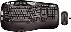 Logitech - Black Keyboard/Mouse - Use with Windows XP, Vista, 7, 8 - Apex Tool & Supply