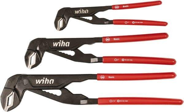 Wiha - 3 Piece Insulated Plier Set - Comes in Box - Apex Tool & Supply