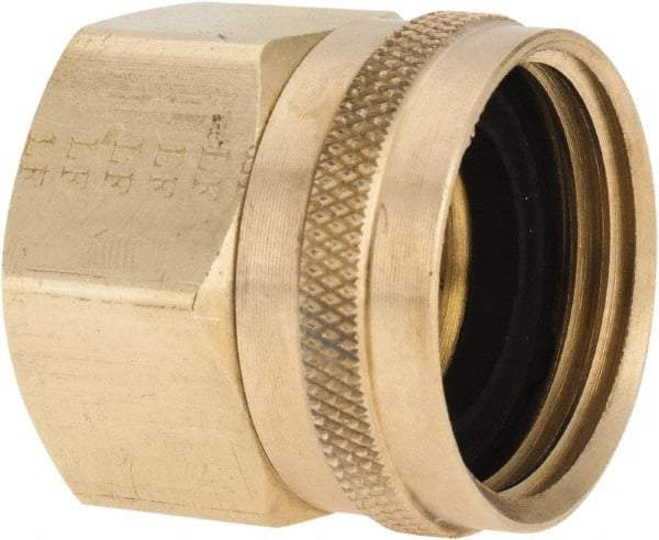 ANDERSON METALS - 3/4 FGHT & 3/4 FPT Garden Hose Female x FIP Swivel - Lead Free Brass, Female Hose to Female Pipe Swivel Connector - Apex Tool & Supply
