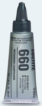660 Quick Metal Retaining Compound Press Fit Repair - 50 ml - Apex Tool & Supply