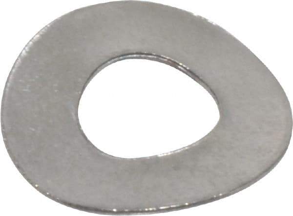 Value Collection - M5 Screw, 5.3mm ID x 11mm OD, Grade 18-8 Stainless Steel Wave Disc Spring - 0.5mm Thick, 2.2mm Overall Height - Apex Tool & Supply