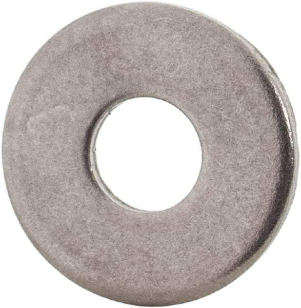 Value Collection - M4 Screw, Grade 316 Stainless Steel Fender Flat Washer - 4.3mm ID x 12mm OD, Plain Finish - Apex Tool & Supply