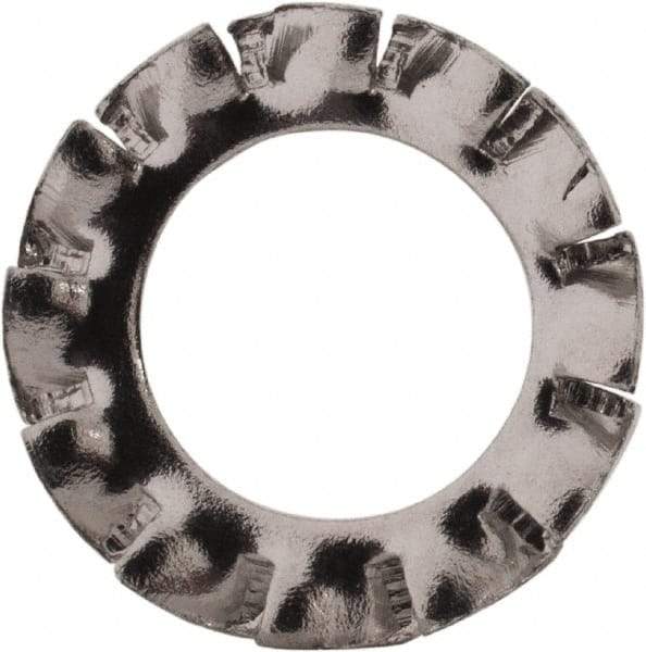 Value Collection - M6 Screw, 6.4mm ID, Stainless Steel External Tooth Lock Washer - 11mm OD, Uncoated, Grade 316 & Austenitic A4 - Apex Tool & Supply