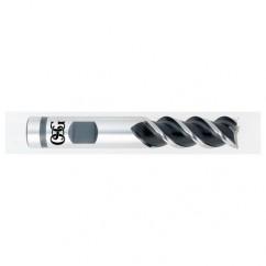 5/16" Dia. - 2-1/2" OAL - Bright VC10-50° Helix - Square End SE EM - 3 FL - Apex Tool & Supply