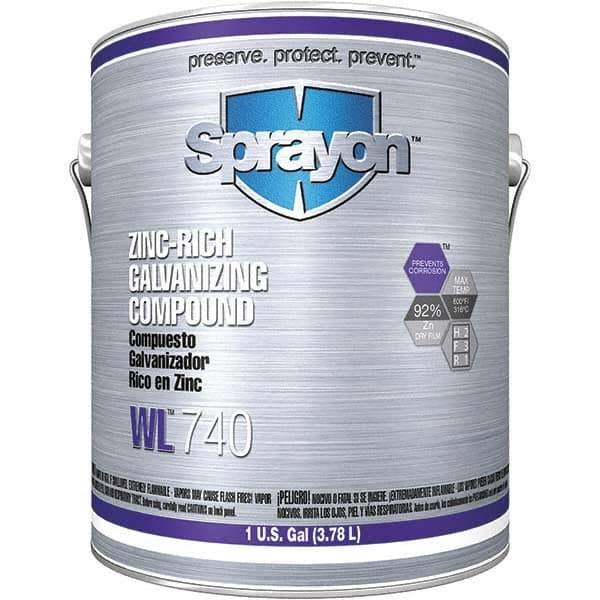 Sprayon - 1 Gal Zinc Cold Galvanizing Compound - Comes in Can - Apex Tool & Supply