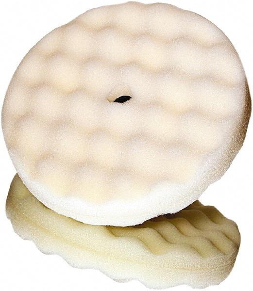 3M - 9" Diam Foam Buffing & Backing Pad - Quick Connect Attachment - Apex Tool & Supply