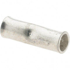 Value Collection - 6 AWG Compatible, Noninsulated, Crimp-On Butt Splice Terminal - Apex Tool & Supply