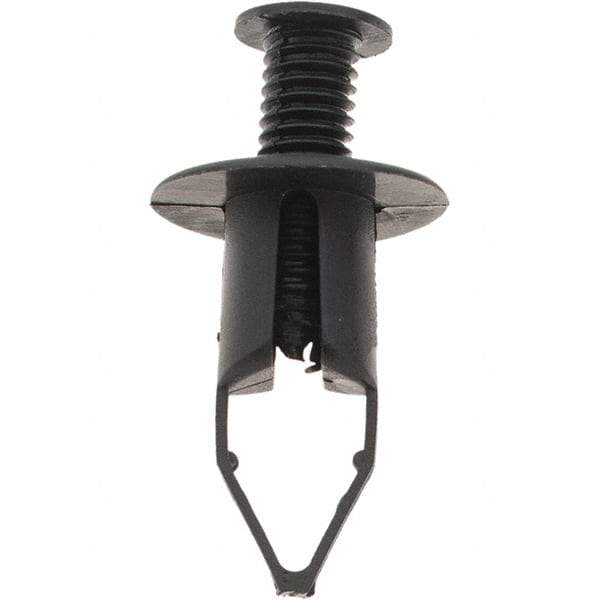 Value Collection - 9mm Hole Diam, Arrow Shank, Nylon Panel Rivet - 23mm Length Under Head, 9mm Material Thickness - Apex Tool & Supply