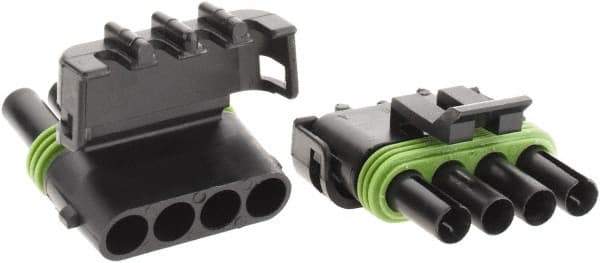 Value Collection - Automotive Terminal Parts - Weather Pack Connector Shells - Apex Tool & Supply