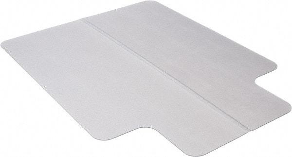 Aleco - 48" Long x 36" Wide, Chair Mat - Single Lip, Straight Edge Style - Apex Tool & Supply