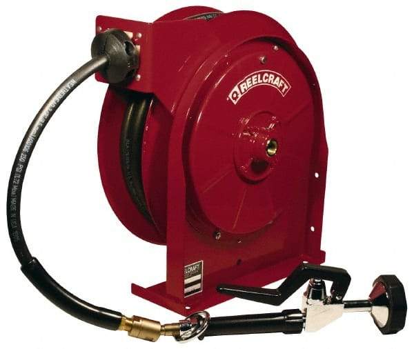 Reelcraft - 35' Spring Retractable Hose Reel - 250 psi, Hose Included - Apex Tool & Supply