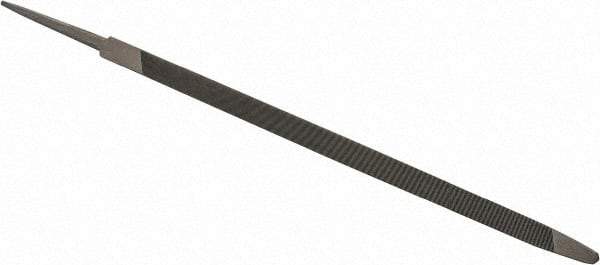 Value Collection - 9-3/4" Long, Taper American-Pattern File - Single Cut, 0.33" Overall Thickness, Tang - Apex Tool & Supply