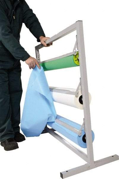 Vestil - 53" Wide, Wrapping Paper Dispenser - 48" Deep - Apex Tool & Supply