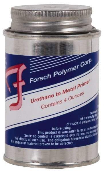 Forsch Polymer Corp - 4 Fluid Ounce, Clear Adhesive Primer - For Use with Metal - Apex Tool & Supply