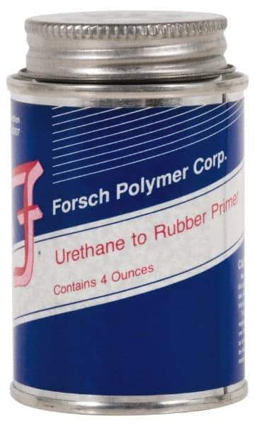 Forsch Polymer Corp - 4 Fluid Ounce, Clear Adhesive Primer - For Use with Rubber - Apex Tool & Supply