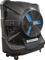 PortaCool - 36" Blade, 60 Gal Capacity, 0.7 hp, 13,500 CFM Evaporative Cooler - 11 Amp Rating, 110 Volts, Infinitely Variable Speed - Apex Tool & Supply