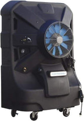 PortaCool - 16" Blade, 50 Gal Capacity, 0.7 hp, 5,500 CFM Evaporative Cooler - 8 Amp Rating, 110 Volts, Infinitely Variable Speed - Apex Tool & Supply