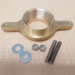 Waterless - Urinals & Accessories Type: Waterless Urinal Flange Color: Brass - Apex Tool & Supply