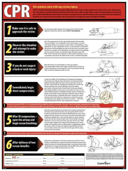 ComplyRight - Regulatory Compliance General Safety & Accident Prevention Training Kit - English, 18" Wide x 24" High - Apex Tool & Supply