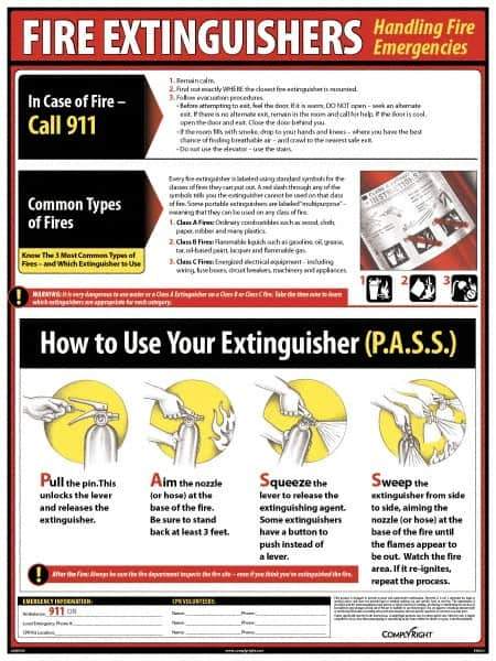 ComplyRight - Regulatory Compliance General Safety & Accident Prevention Training Kit - English, 18" Wide x 24" High - Apex Tool & Supply