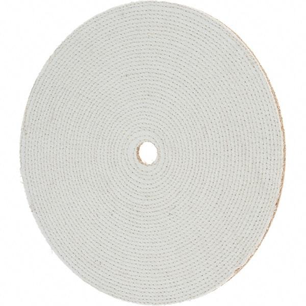 Value Collection - 16" Diam x 1/4" Thick Unmounted Buffing Wheel - 20 Ply, Polishing, 1-1/4" Arbor Hole, Hard Density - Apex Tool & Supply