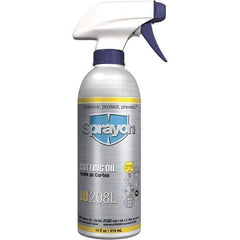 Sprayon - Sprayon, 14 oz Bottle Cutting Fluid - Straight Oil, For Drilling, Cutting, Threading, Sawing, Reaming, Broaching, Grinding - Apex Tool & Supply